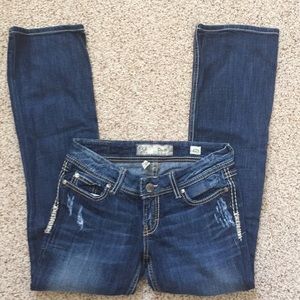 BKE Stella Slim Bootcut Jeans Size 27